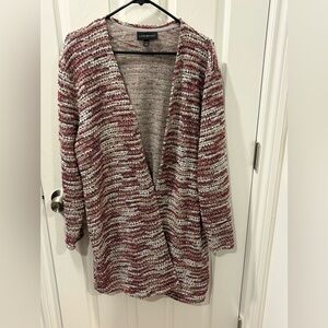 Lane Bryant 22/24 Polyester Long Sleeve Open Front Cardigan